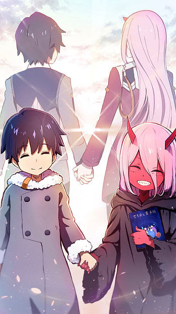 Darling, its been a long time..., Hiro (Darling in the FranXX), Zero Two (Darling in the FranXX), Anime, Darling in the FranXX HD phone wallpaper