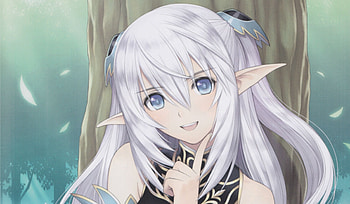 Elf, anime, pretty, smile, cute, beautiful HD wallpaper