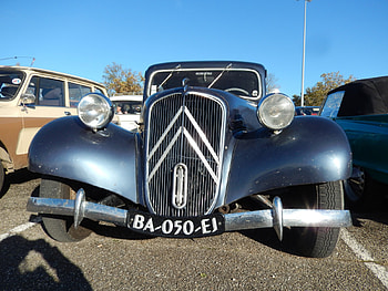 Citroen traction front, Vintage, Citroen, Oldtime, Traction HD wallpaper