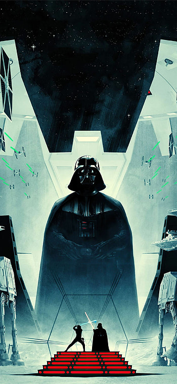 Rey, Kylo Ren, Darth Vader, Star Wars HD phone wallpaper