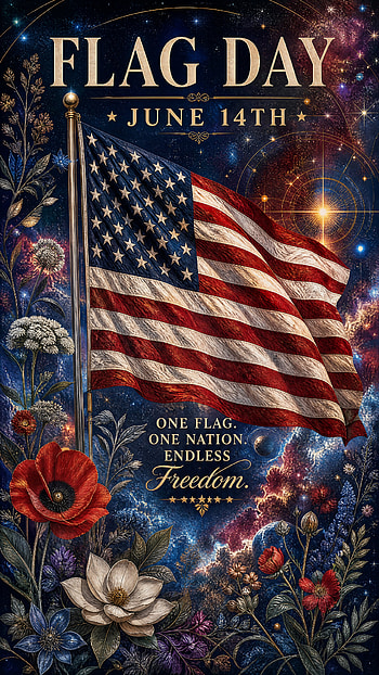 Flag Day — June 14: One Flag, Endless dom, American Flag HD phone wallpaper