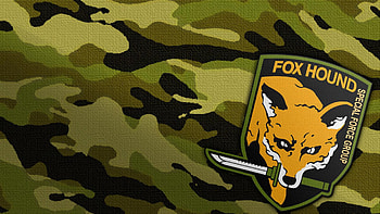 Metal Gear's Foxhound Patch. HD wallpaper
