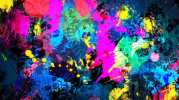 abstract color art HD wallpaper