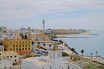 Cities, Sea, Architecture, City, Buildings HD wallpaper