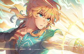 Breath of the Wild : Link in Action, Link, video game, The Legend of Zelda: Breath of the Wild HD wallpaper