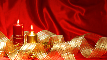 CANDLES, RIBBON, DESIGN, COLORS HD wallpaper