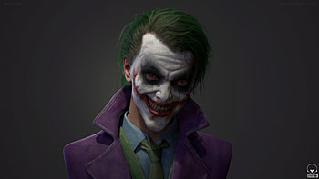 Joker new, joker, superheroes, dc-comics, artstation HD wallpaper