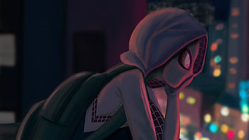Heroic Spider Gwen, , Superheroic poses, Stunning visuals HD wallpaper