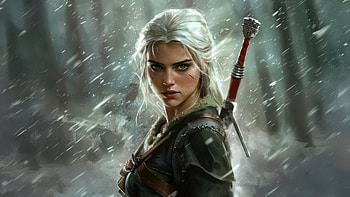Ciri A Princess Turned Fighter, witcher, ciri, games, artist, artwork, digital-art, ai, video-games, deviantart HD wallpaper