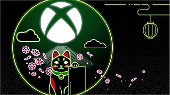 Tokyo Game Show 2023 Xbox, neon, video game, Xbox HD wallpaper