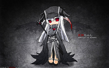Death is just the beginning, alice, red eyes death, reaper gray, weapon, blood HD wallpaper