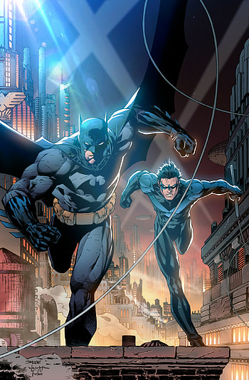 Nightwing, Batman by Jim Lee HD phone wallpaper