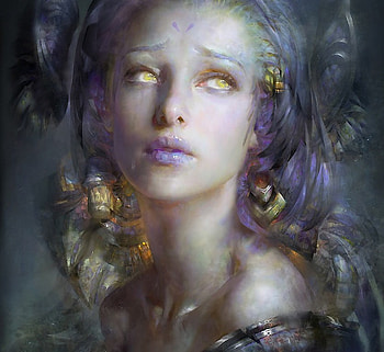 Vanishness, face, girl, jia ruan HD wallpaper
