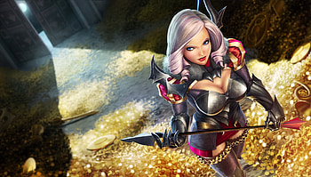 Ashe League Of Legends, league-of-legends, games, deviantart, artist HD wallpaper