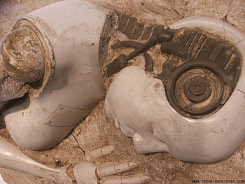 future fossils, robot, fossils, future HD wallpaper