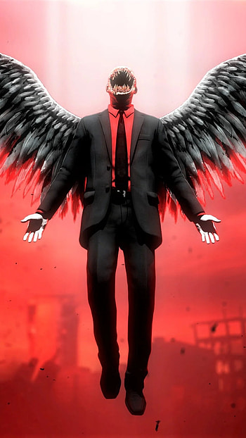 Devil, Man With Wings HD phone wallpaper