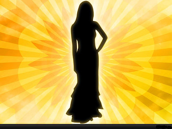 Lady vector, vector, lady, abstract HD wallpaper