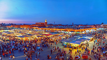 Enchanting Marrakesh, Historical landmarks, Artistic beauty, Captivating atmosphere HD wallpaper