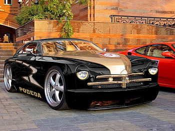 Russian Beast, tuning, hotrod, digiart, car, russia, concept HD wallpaper