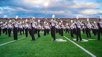 Marching band , Artistic design, Unique visual style, Musical energy HD wallpaper
