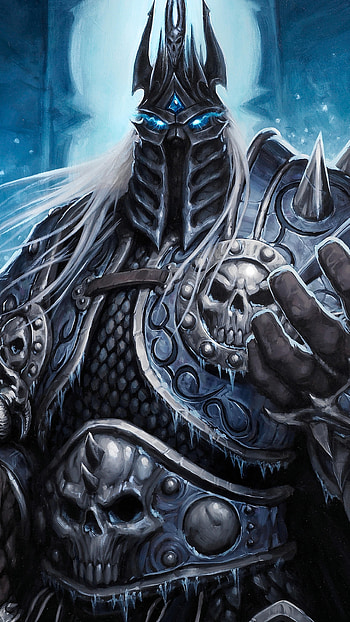 Lich King, World of Warcraft, , Gaming immersion HD phone wallpaper