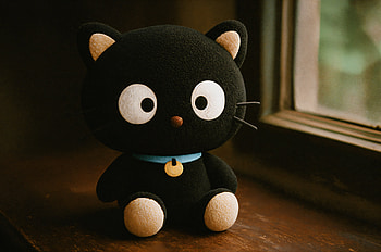 Chococat — Cozy Window, Chococat, cat, Black Cat HD wallpaper