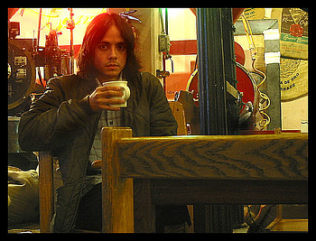 Like me, I'm the strange one, other, coffee, table, man HD wallpaper