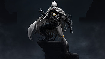 Venom X Moon Knight, Venom, Moon Knight, What If..., Comic HD wallpaper
