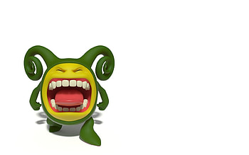 LOL, white, monkey, mood, oleg zhevelev, pink, fantasy, green, yellow HD wallpaper