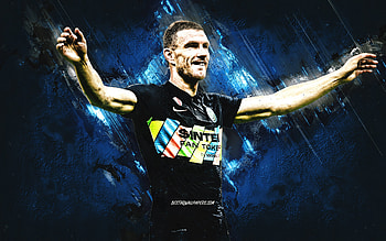 Edin Dzeko, soccer, inter, football, inter milan HD wallpaper