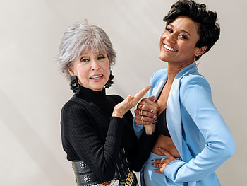 Rita Moreno, Ariana DeBose, Anita then and now, Inspirational stories HD wallpaper