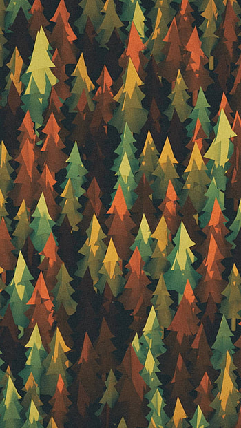 October forest HD phone wallpaper