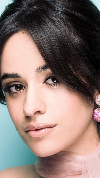 Camila is so beautiful!, close-up, face, brunette, brown eyes, latina, singer, music, Camila Cabello HD phone wallpaper