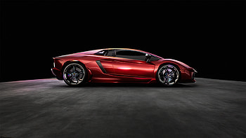 Lamorghini Aventador LP 700 4 Side , lamborghini-aventador, lamborghini, cars, behance HD wallpaper