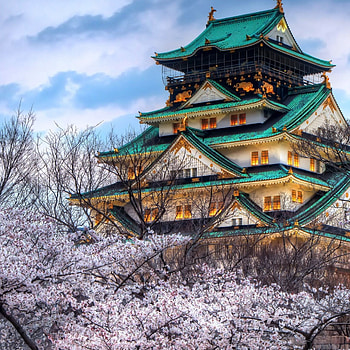 Osaka Castle, Travels, Japan travel, Land of the Rising Sun HD phone wallpaper