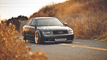 Autumn, Audi, Cars, A4 HD wallpaper