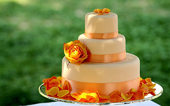 Flowers, Food, Wedding, Cake, Sweet, Decoration, Levels, Tiers, Bridal HD wallpaper