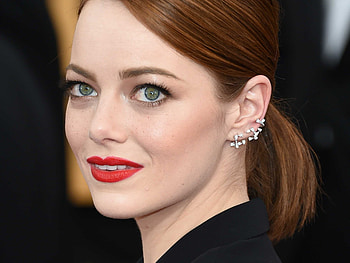 2015 SAG Awards, Emma Stone HD wallpaper