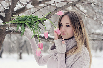 woman, model HD wallpaper