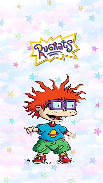 Carlitos, rugrats, azul HD phone wallpaper