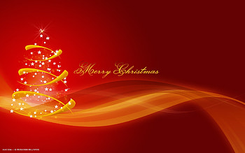 merry christmas gold vector tree red abstract holiday HD wallpaper