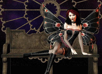 Fairy, fantasy, 3d, beauty HD wallpaper