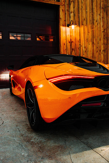 Mclaren, Cars, Car, Lamp, Lantern, Back View, Rear View, Supercar HD phone wallpaper