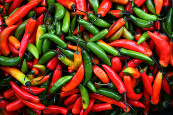Food, Pepper, Ripe, Heap HD wallpaper