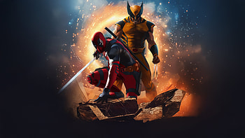 Deadpool And Wolverine Vengeance And Loyalty, deadpool-and-wolverine, deadpool-3, wolverine, deadpool, superheroes, artwork, digital-art, ai HD wallpaper
