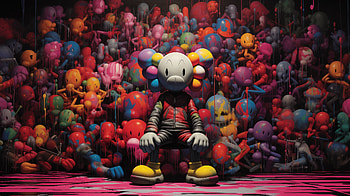 Kaws , kaws, artist, artwork, digital-art HD wallpaper