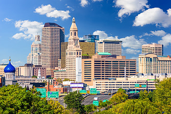 Hartford, Hartford CT skyline, Connecticut HD wallpaper