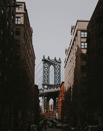 Cities, Architecture, City, Building, Bridge, Street HD phone wallpaper
