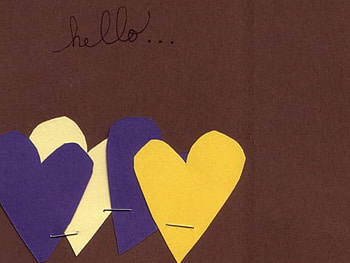 temporary, hearts, hello HD wallpaper