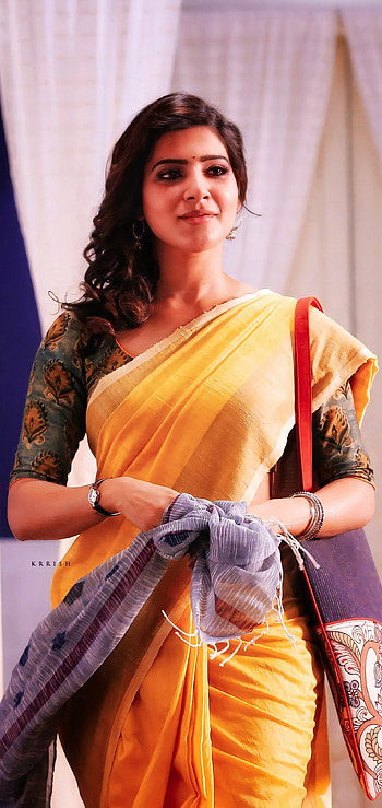 Samantha Akkineni, hair HD phone wallpaper